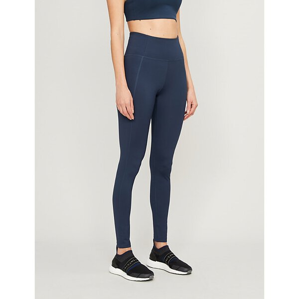 Girlfriend Collective Float Seamless High Rise Legging in Midnight Blue