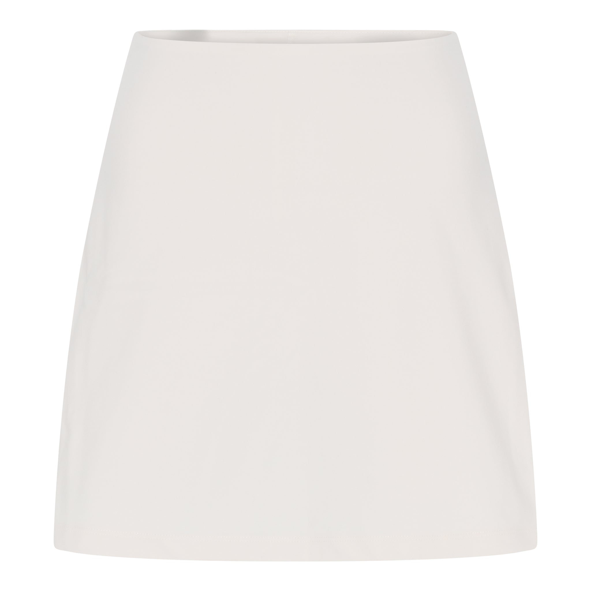 Girlfriend Collective High Rise Skort in Ivory