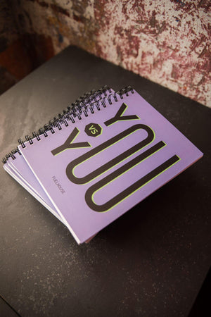 FUELHOUSE Spiral Notebook in Purple